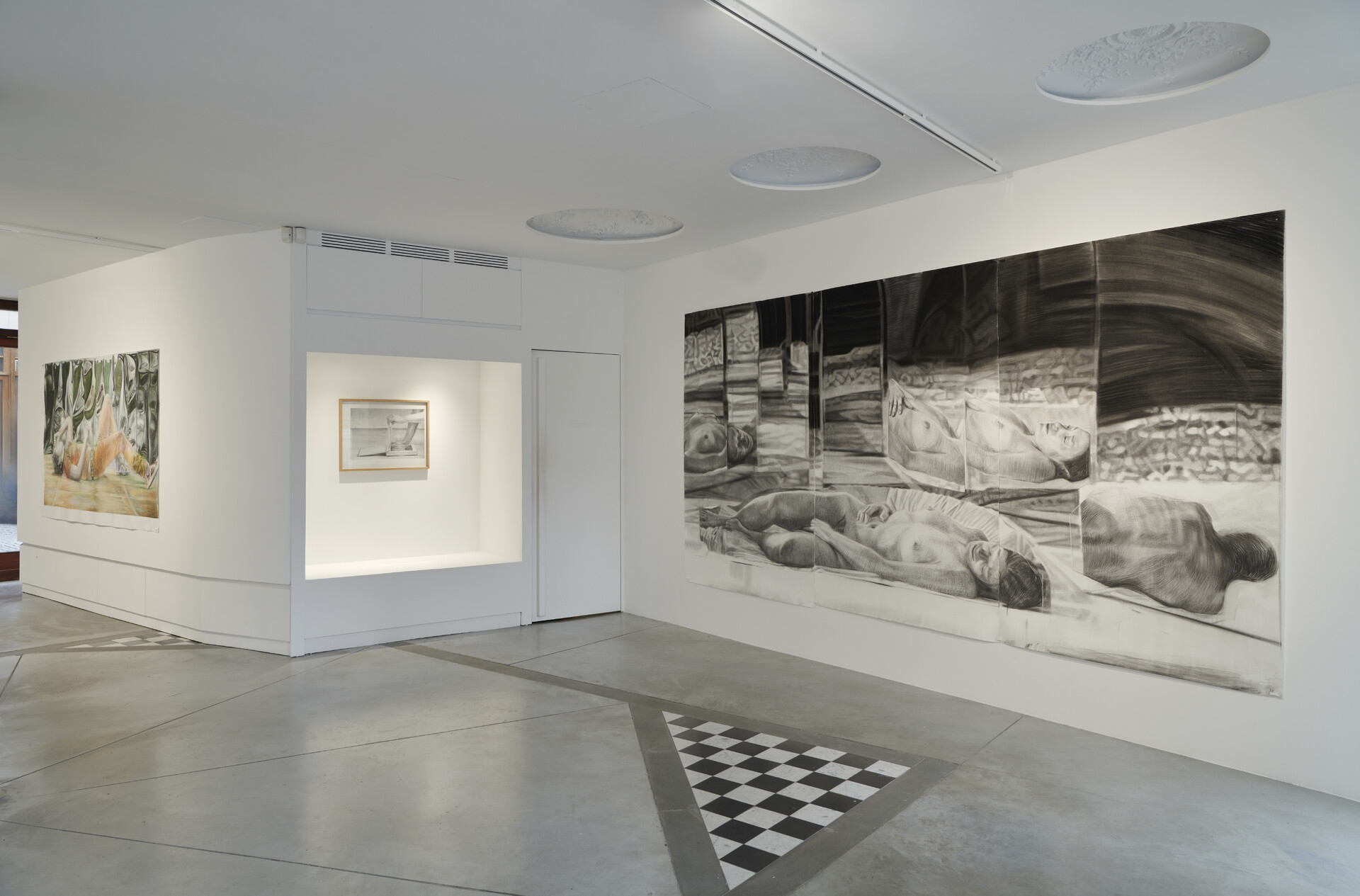 Vue exposition Iris Levasseur &agrave; la Galerie Totem 