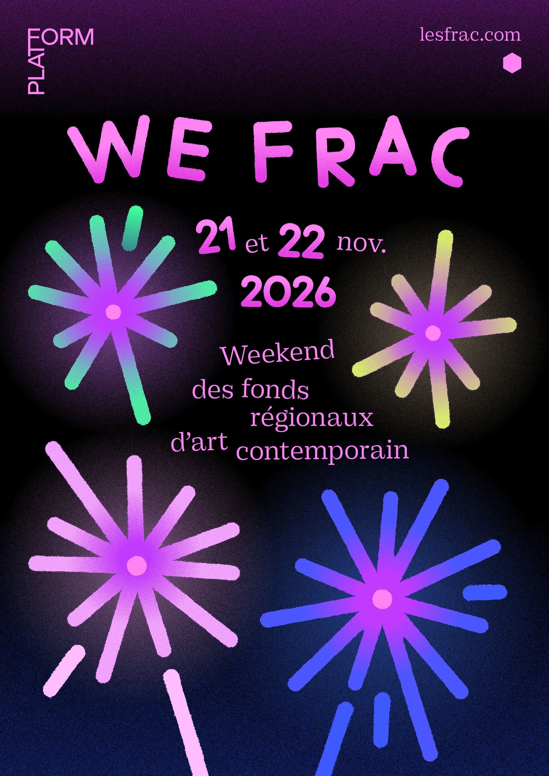 Affiche WeFrac, 2026 &copy;Elsa Wojnarowski