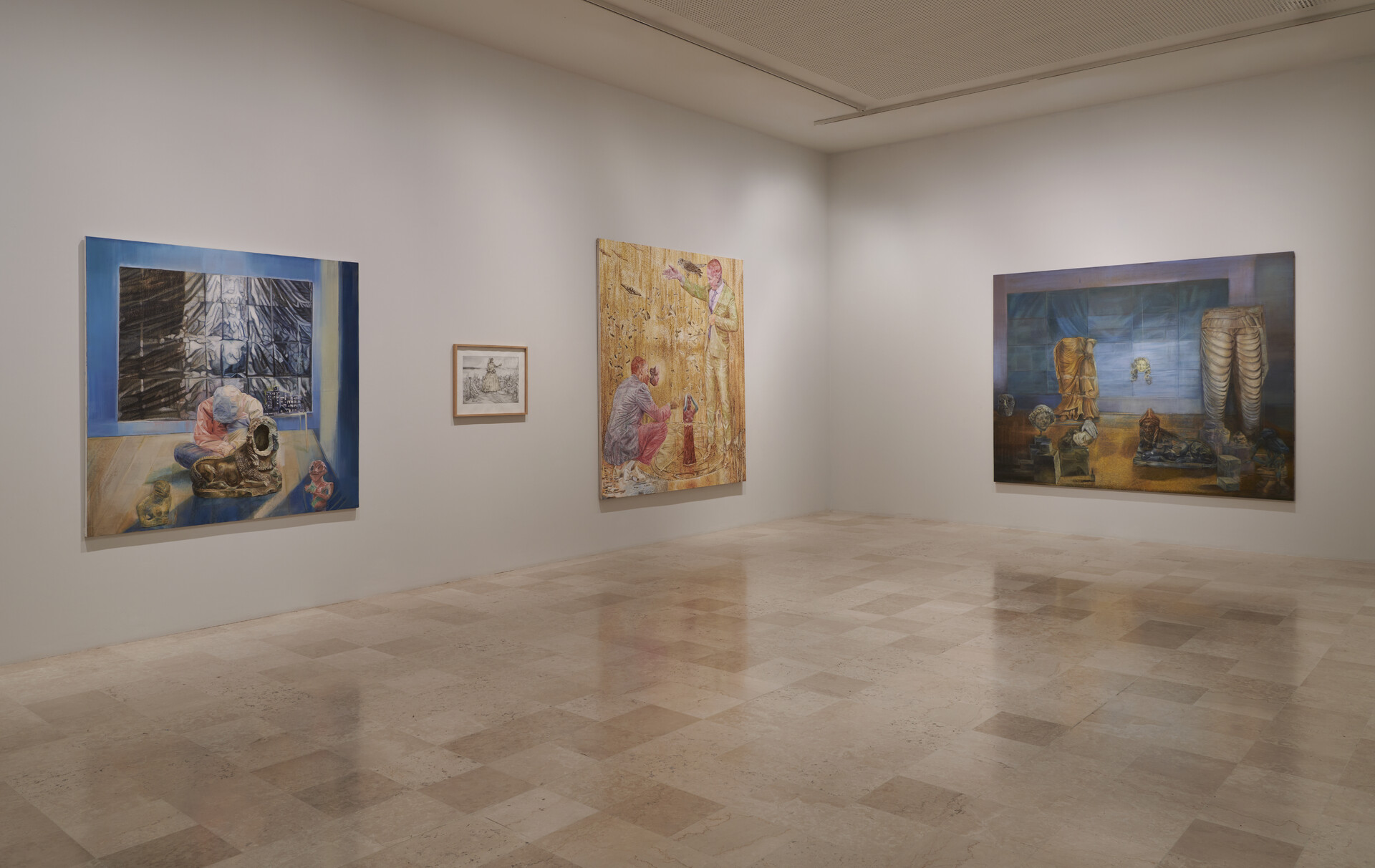 Vue de l'exposition d'Iris Levasseur