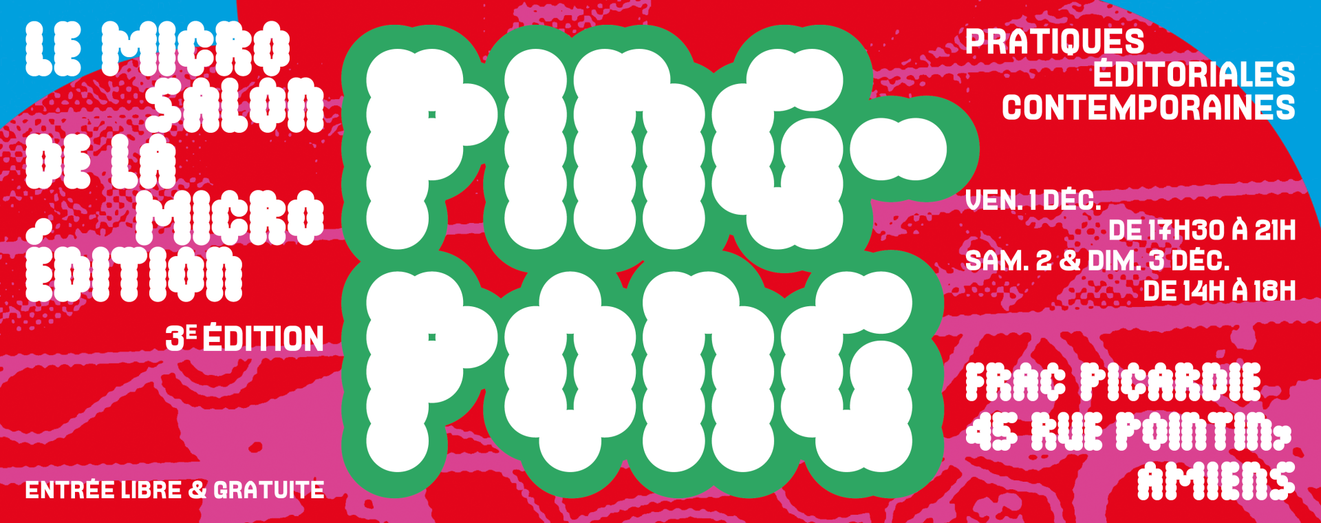 Ping-Pong, micro salon des pratiques éditoriales contemporaines