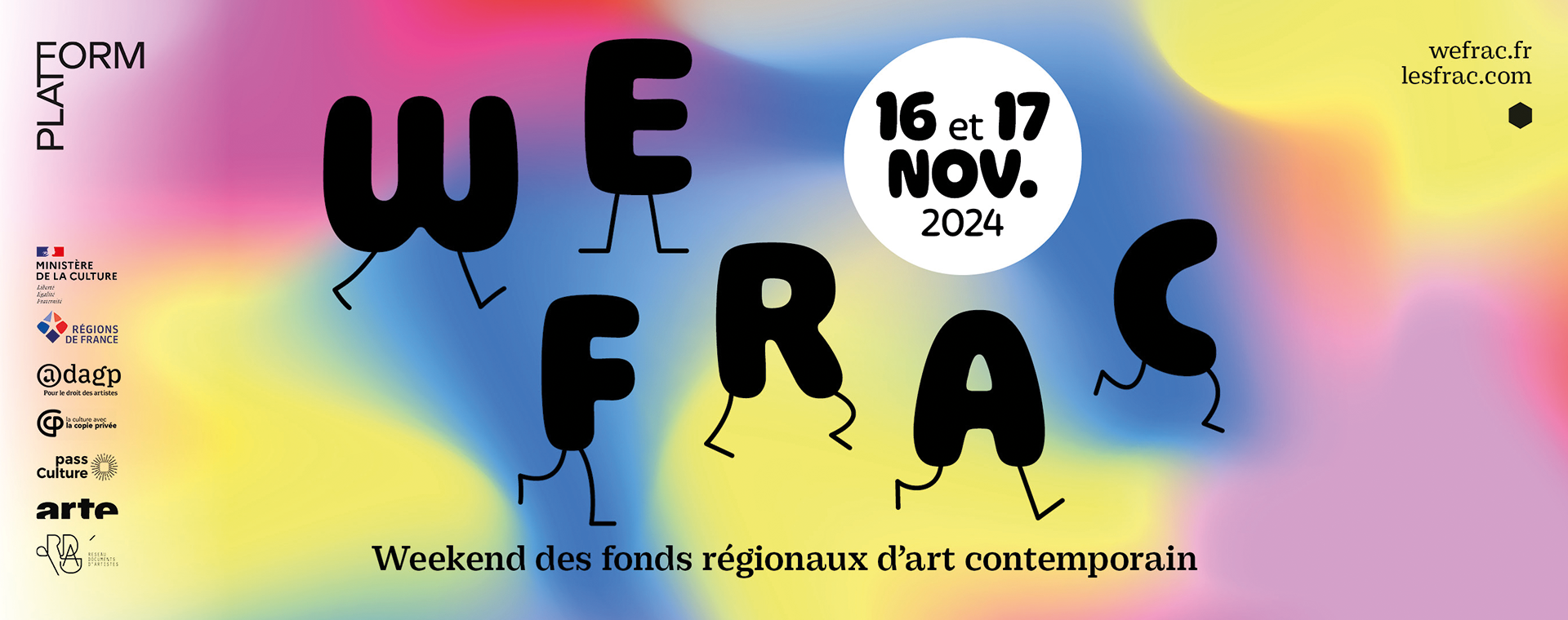 WeFrac, le week-end national des fonds régionaux d’art contemporain 2024